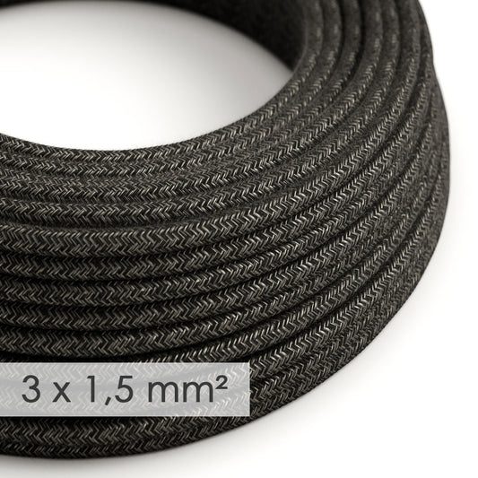 Natuurlijk linnen kabel geschikt voor lange overbrugging (per 5 meter)